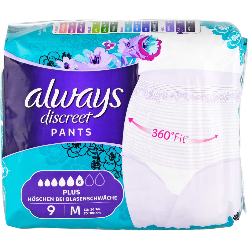discreet Inkontinenz Pants plus M