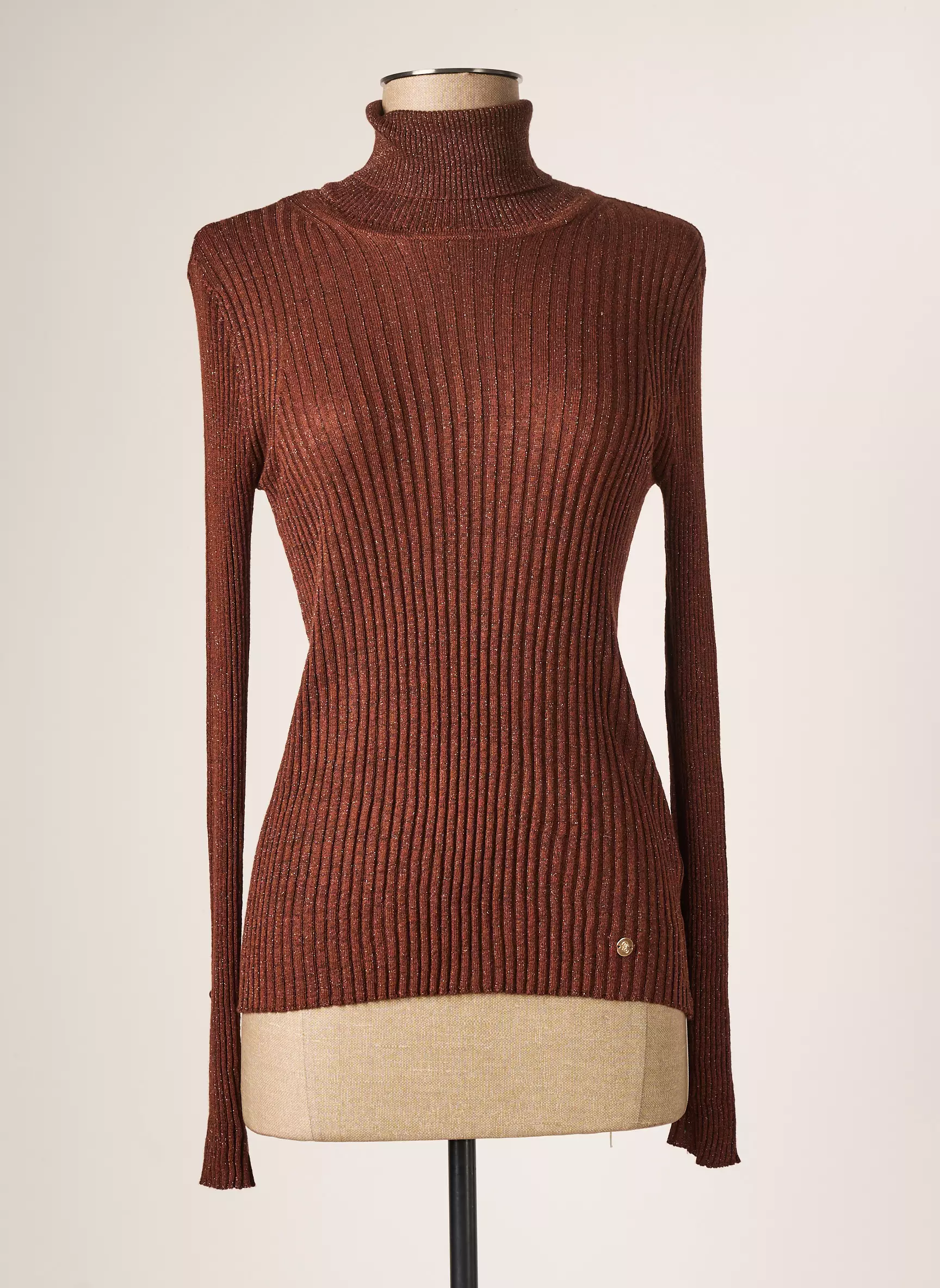 La Petite Etoile Cols Roules Femme couleur marron