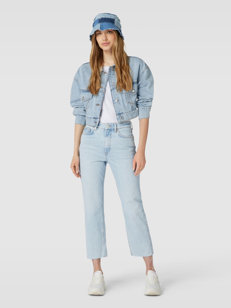 Jeans im 5-Pocket-Design Modell 'IRENE' in hellblau