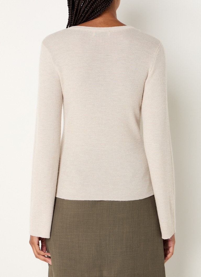 Maglione in lana a girocollo Modström Hiroki Rig