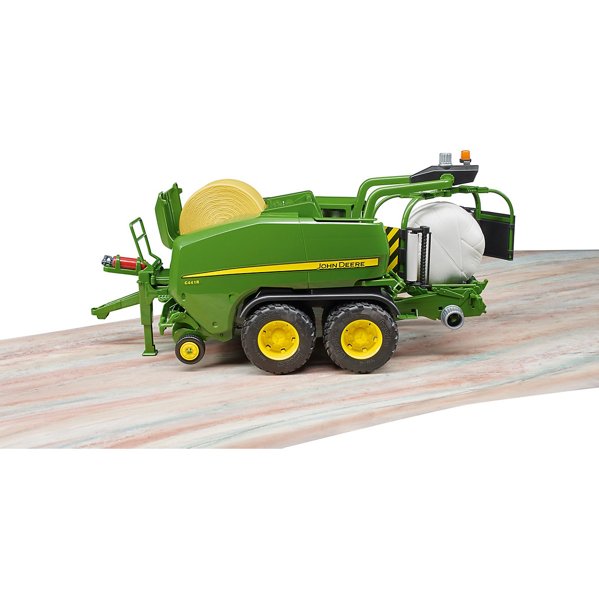02032 John Deere Rundballen- Presswickelkombination C441R