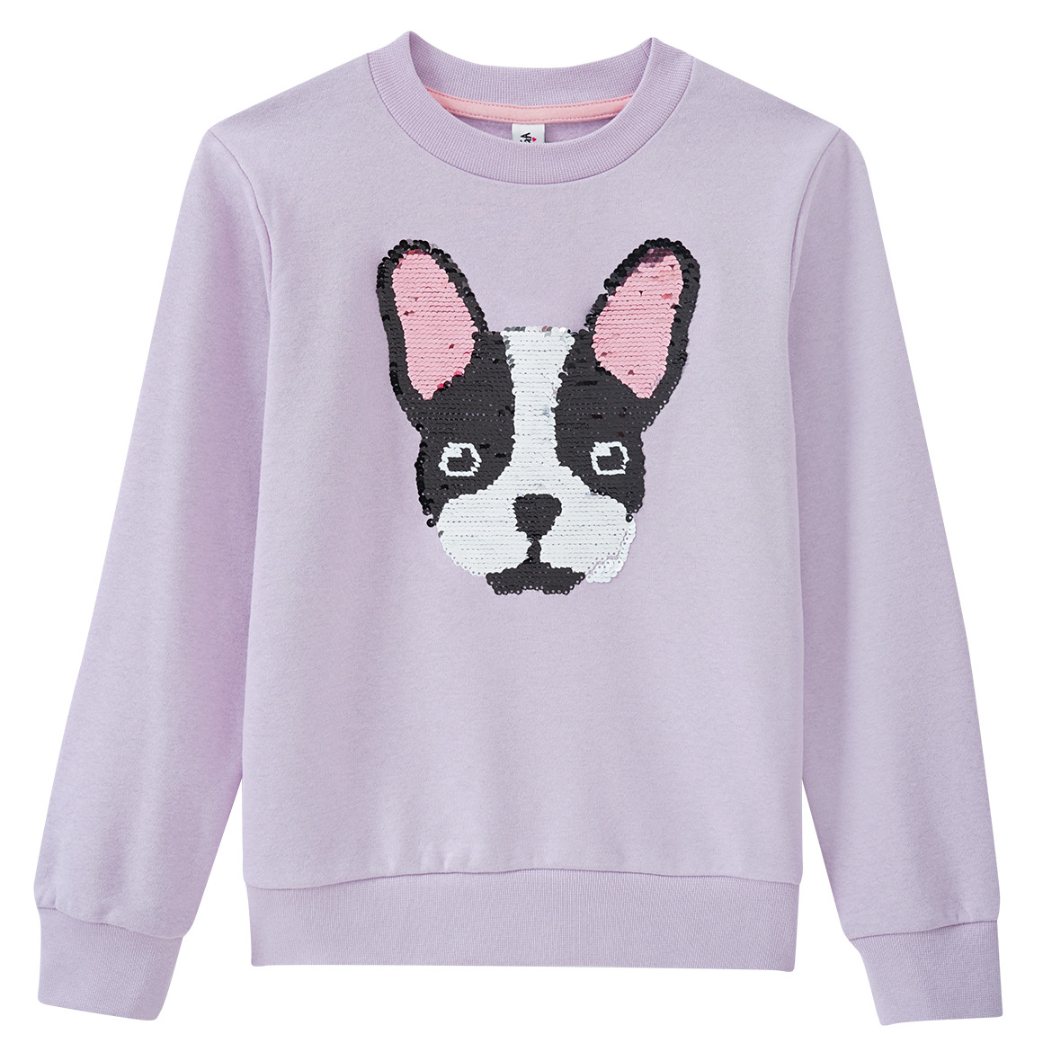 Mädchen Sweatshirt mit Wendepailletten
