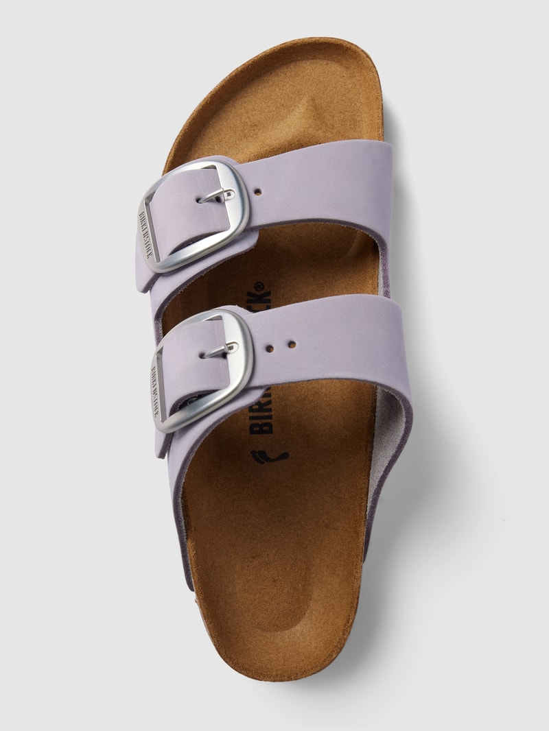 Sandalen mit Dornschließe Modell 'Arizona' in lavendel