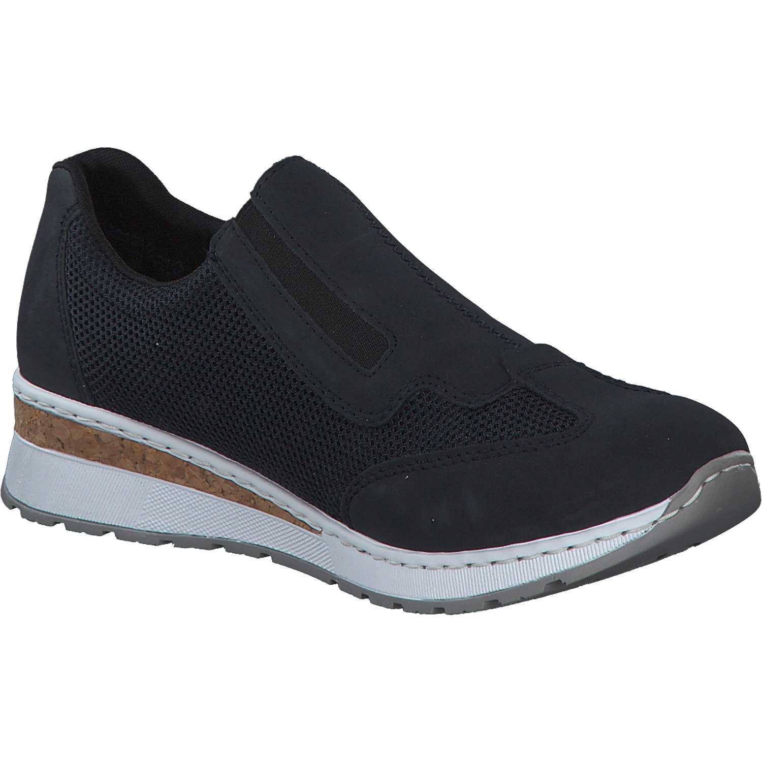 Rieker 54474, Slipper, Damen, pazifik/navy