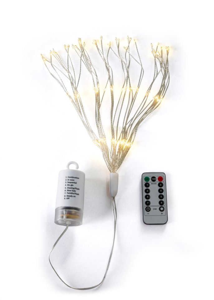 LED-Hängedeko Stern (2er Pack)