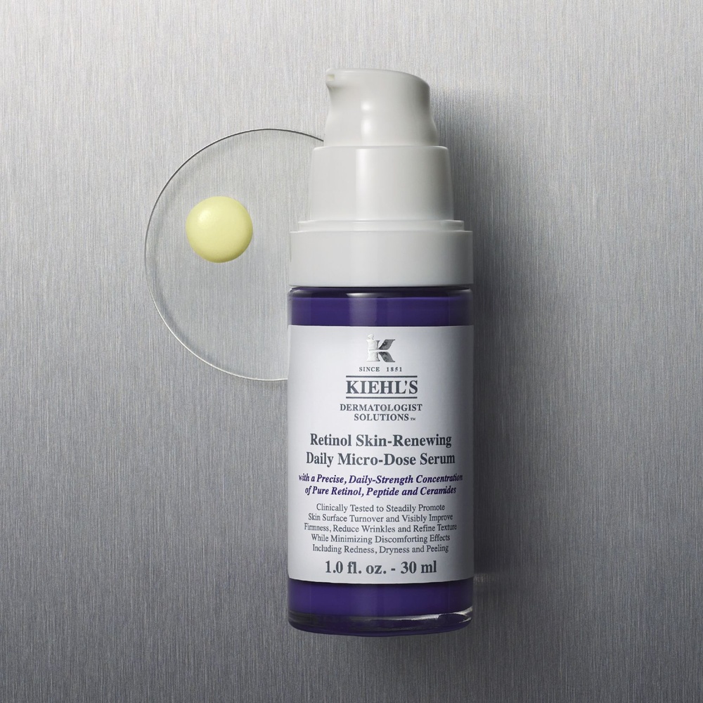 kiehl's Retinol Skin-Renewing Daily Micro-Dose Serum Sérum anti-âge quotidien au rétinol micro-dosé