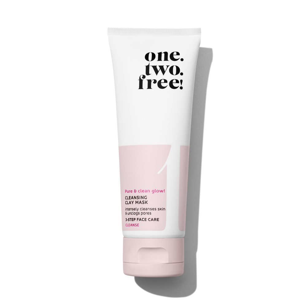 one.two.free! Cleansing Clay Mask Masque nettoyant Visage