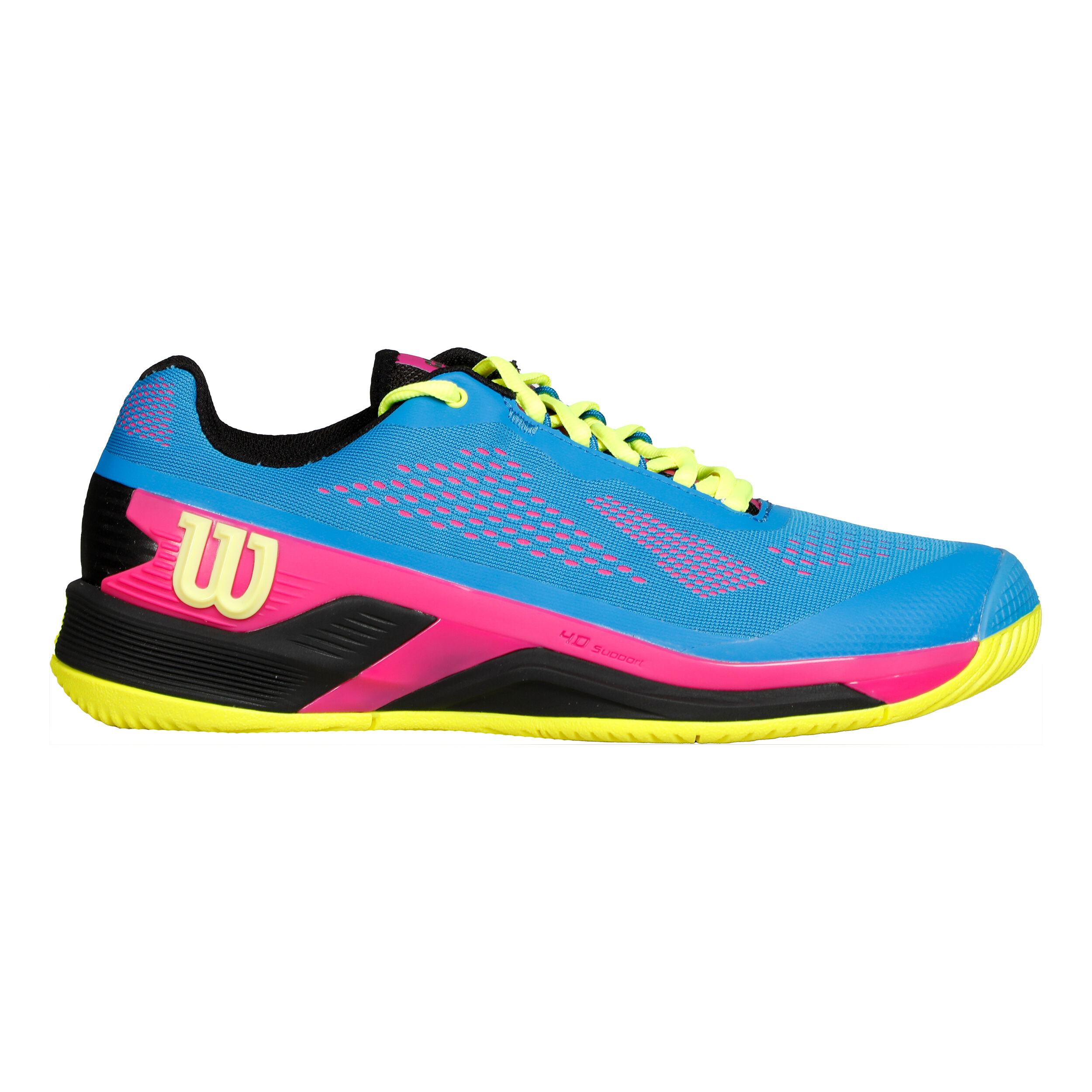 Rush Pro 4.0 Allcourtschuh Herren - Blau, Mehrfarbig