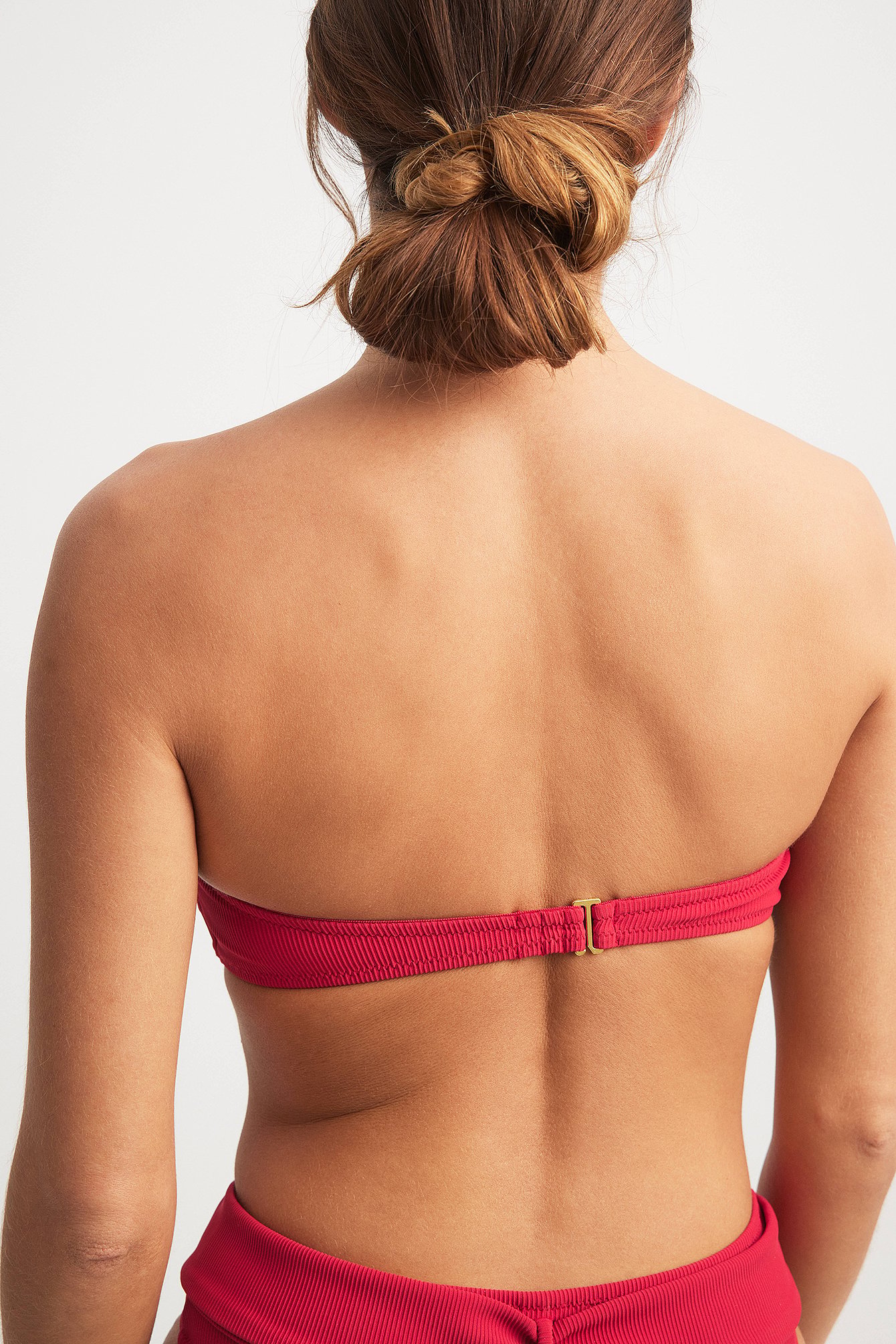 Bikini-Bandeau mit Gürtel