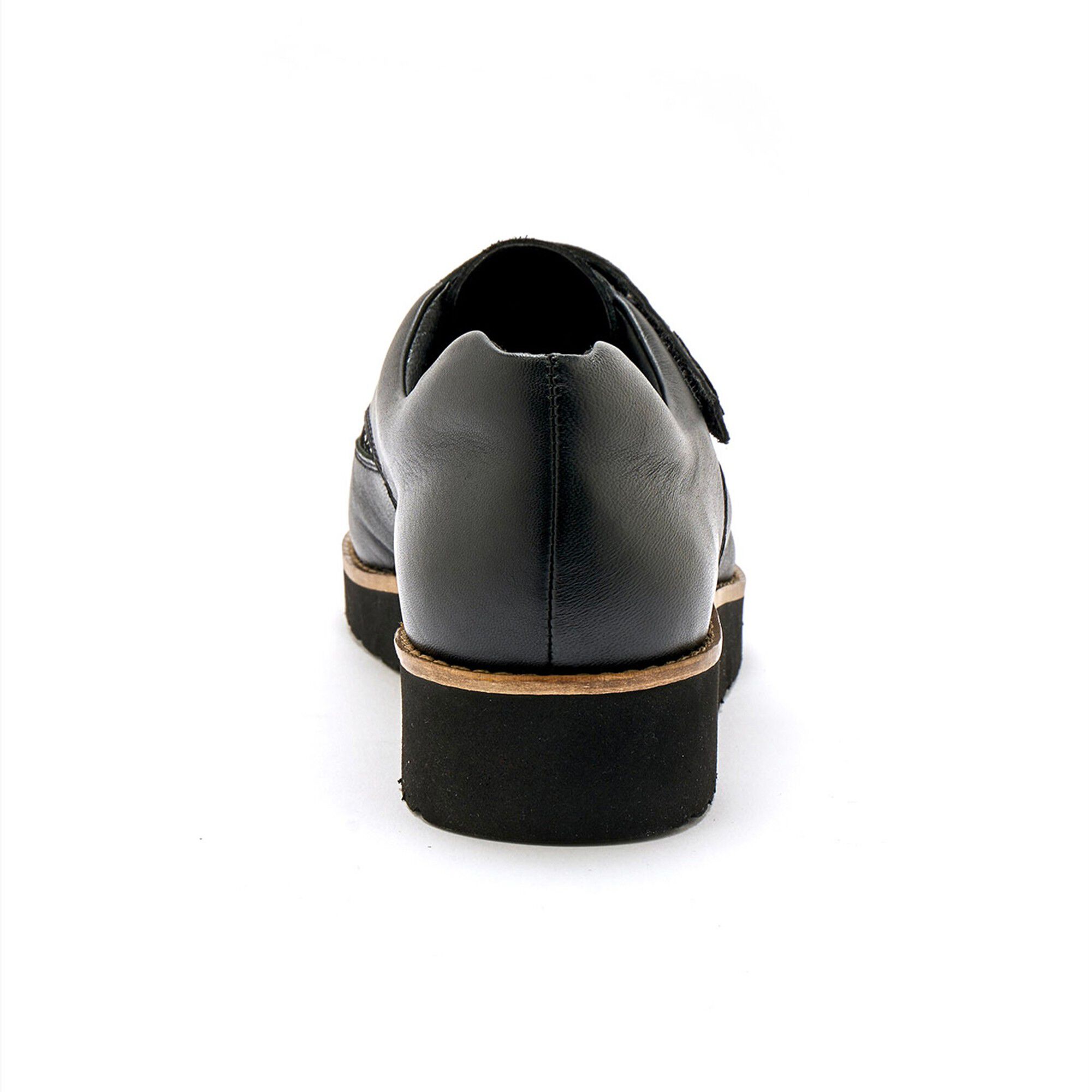 Derbies scratchées largeur confort tout cuir