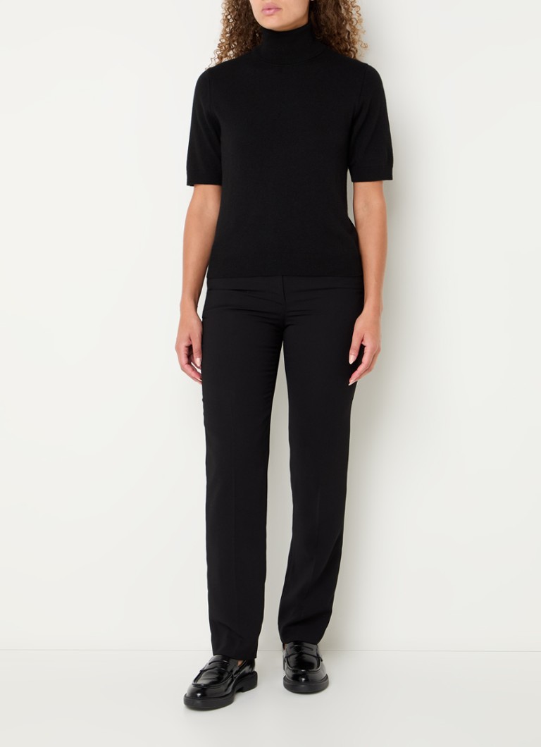 Benetton Fine-knit top in cashmere blend