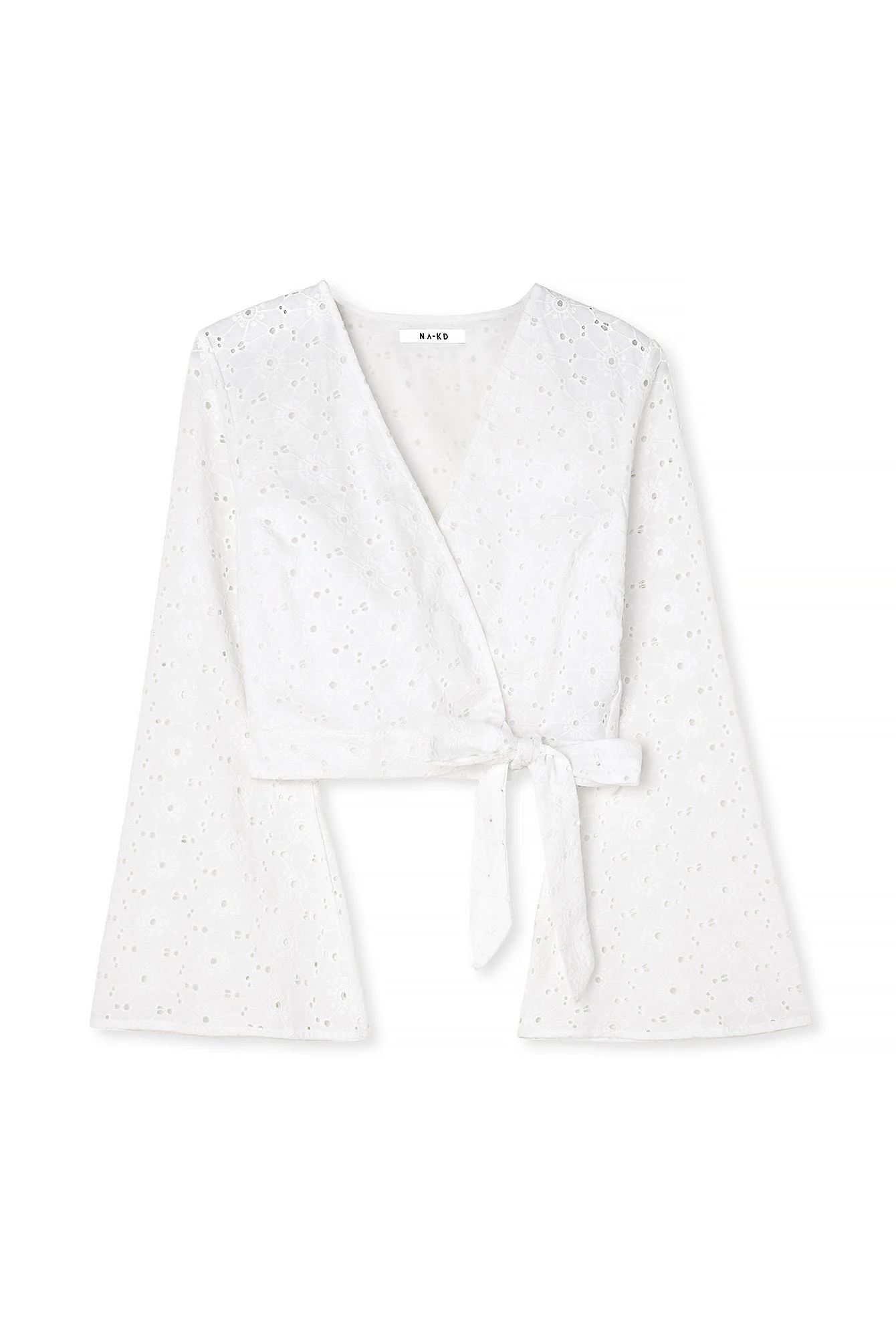 Anglaise-Wickelbluse
