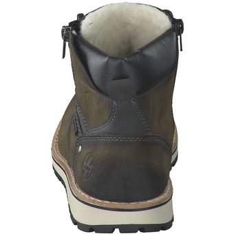 Rieker Schnürstiefelette in grün