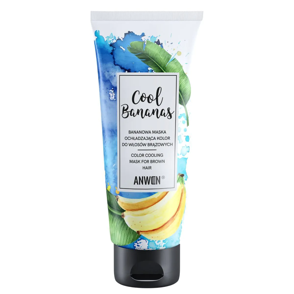 Anwen Cool Bananas plava maska za smeđu kosu