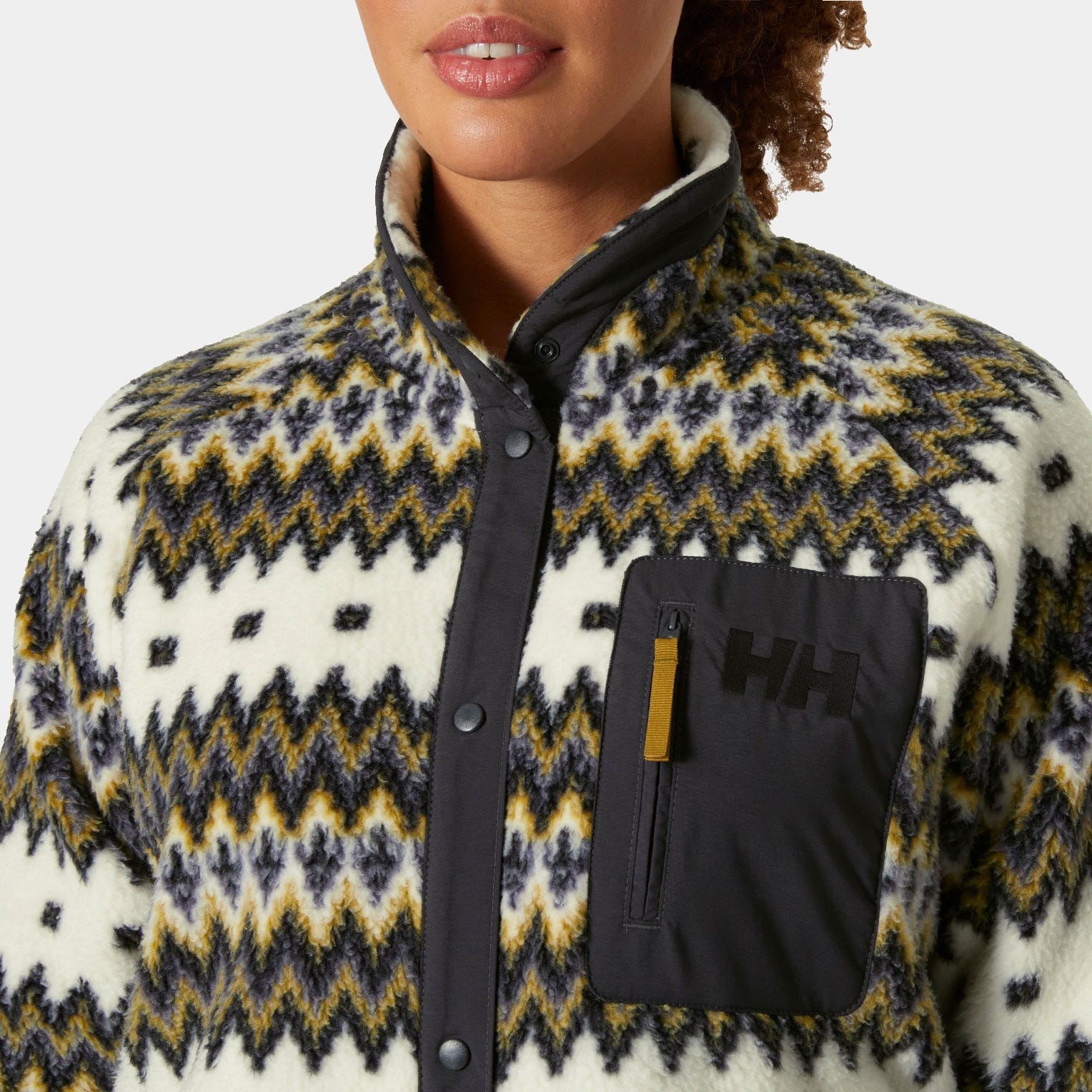 Women's Imperial Printed Pile Snap