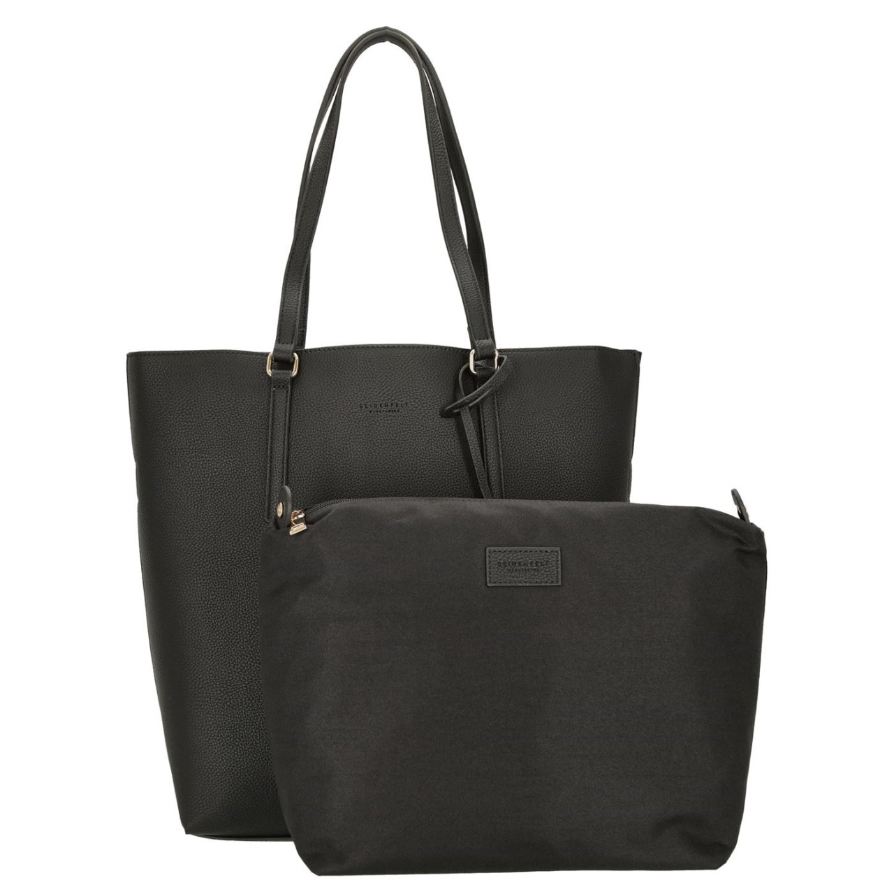 SEIDENFELT Handtaschen schwarz 1047 Collection, Shopper