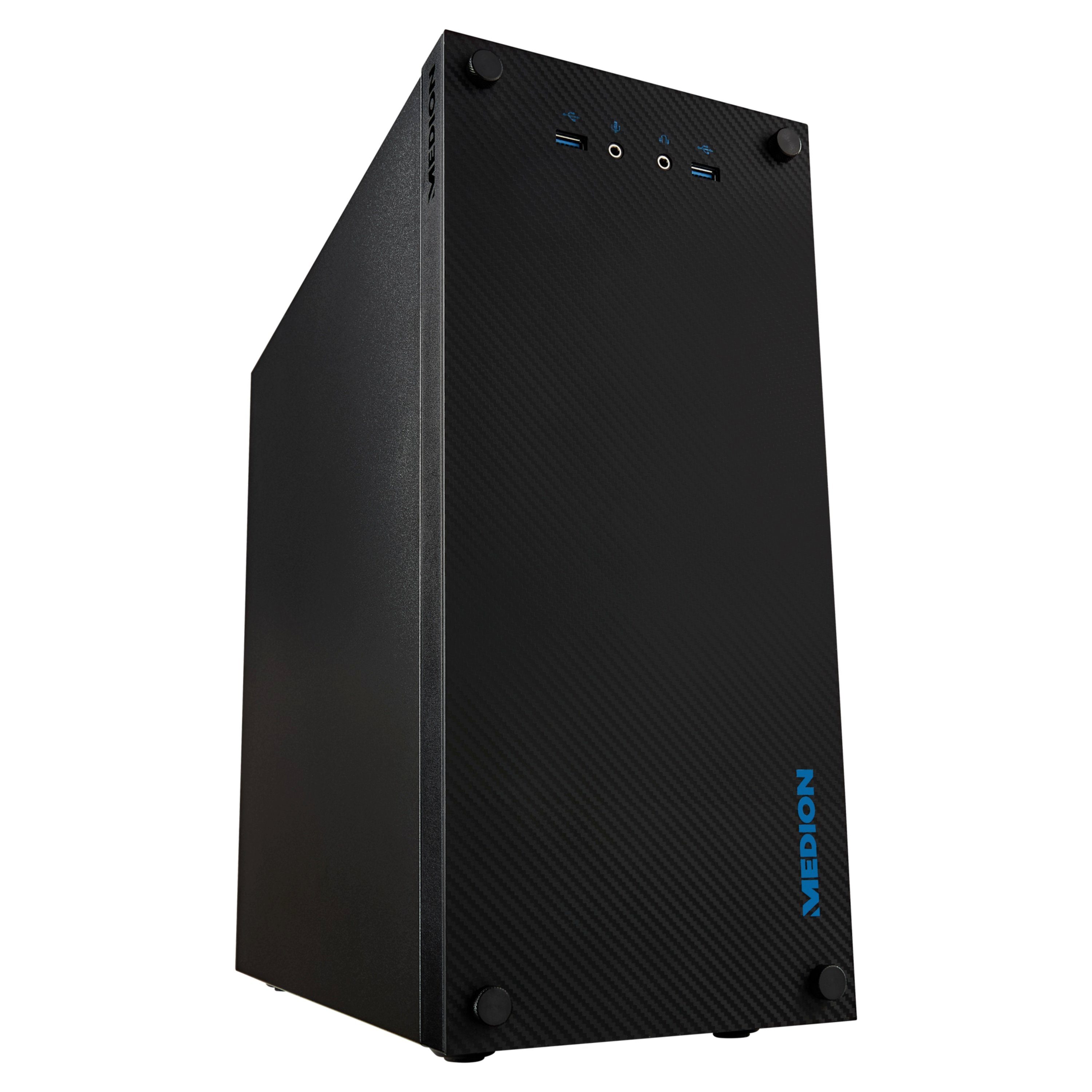Medion® P67086 Multimedia PC (Intel Core i5 13400, Nvidia Geforce GTX 1650, 16 GB RAM, 512 GB SSD, Windows 11 Home, MD35406)