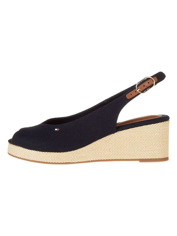 Tommy Hilfiger Shoes Keilsandaletten in Dunkelblau günstig kaufen