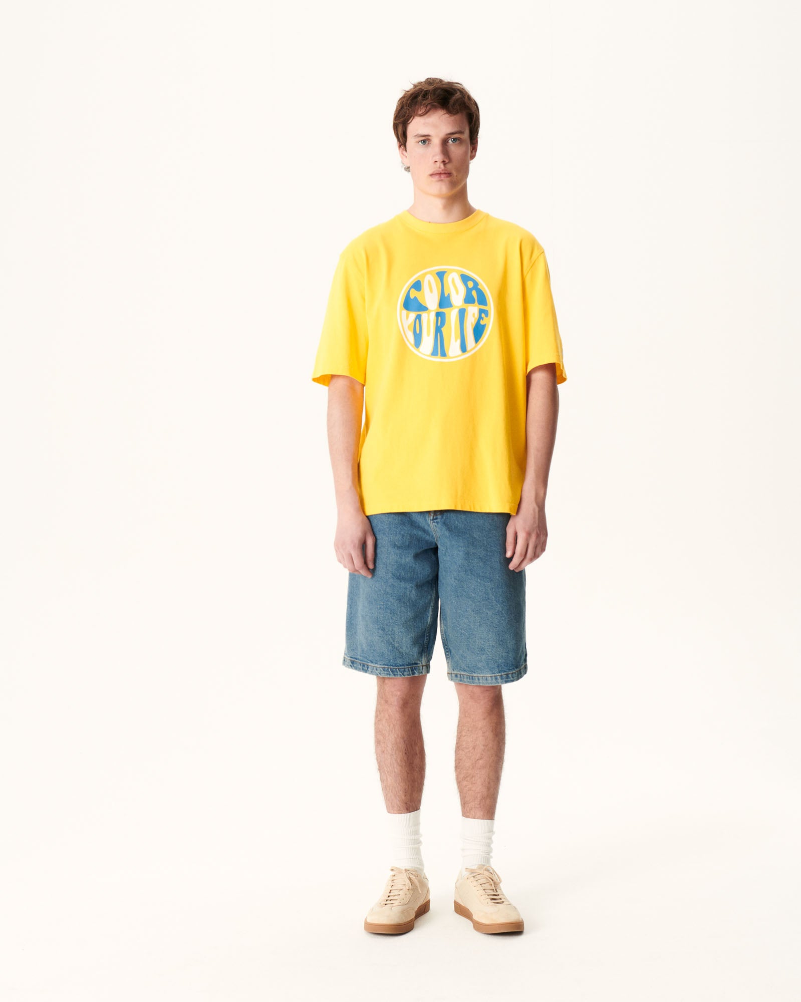 T-shirt homme en coton biologique Citron Leo