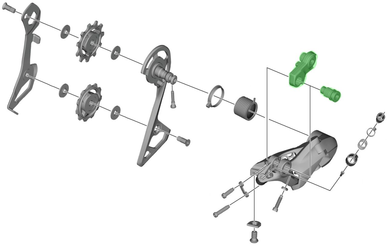 Shimano Achseinheit für RD-R7000 Schaltwerk-Halter kaufen | Bike-Discount