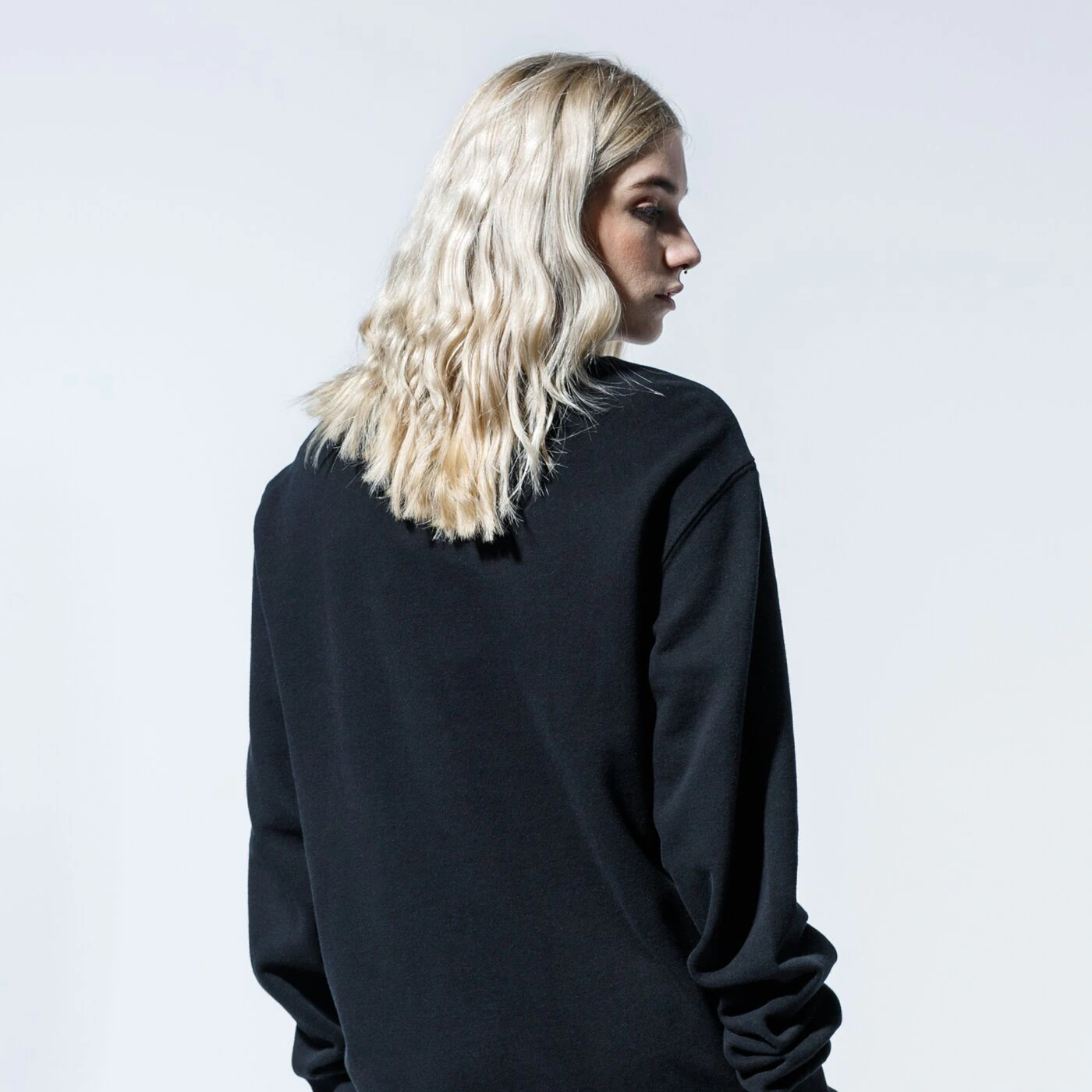 ELLESSE SWEATSHIRT AGATA BLK Schwarz
