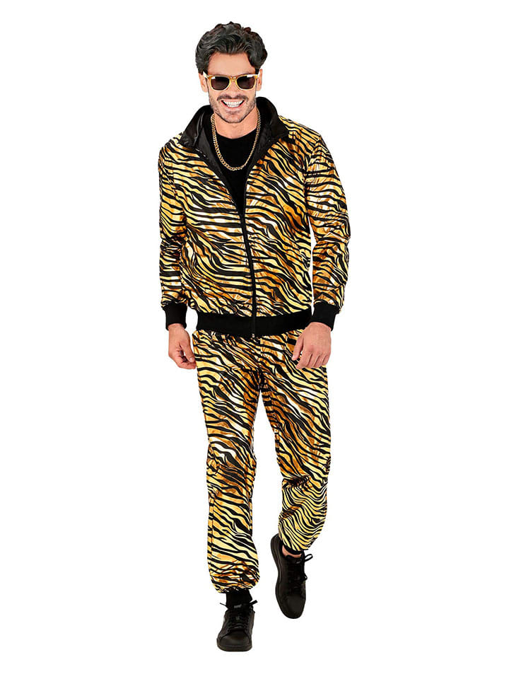 Carnival Party 2tlg. Kostüm ''Party'' in Gold/ Schwarz günstig kaufen