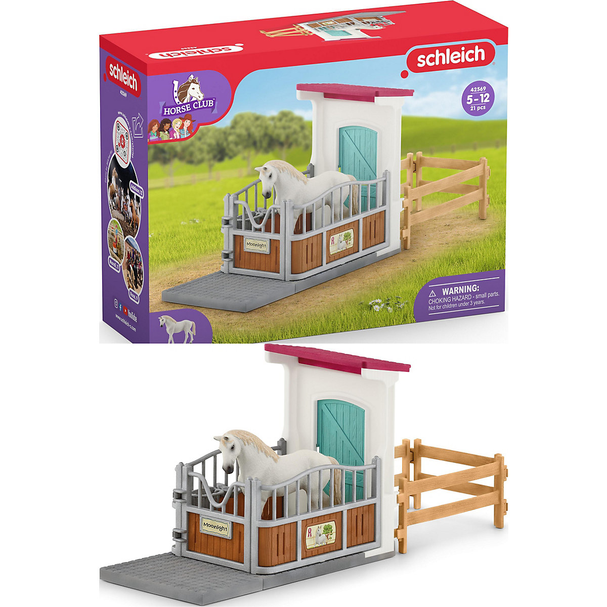 Schleich Horse Club 42569 Pferdebox