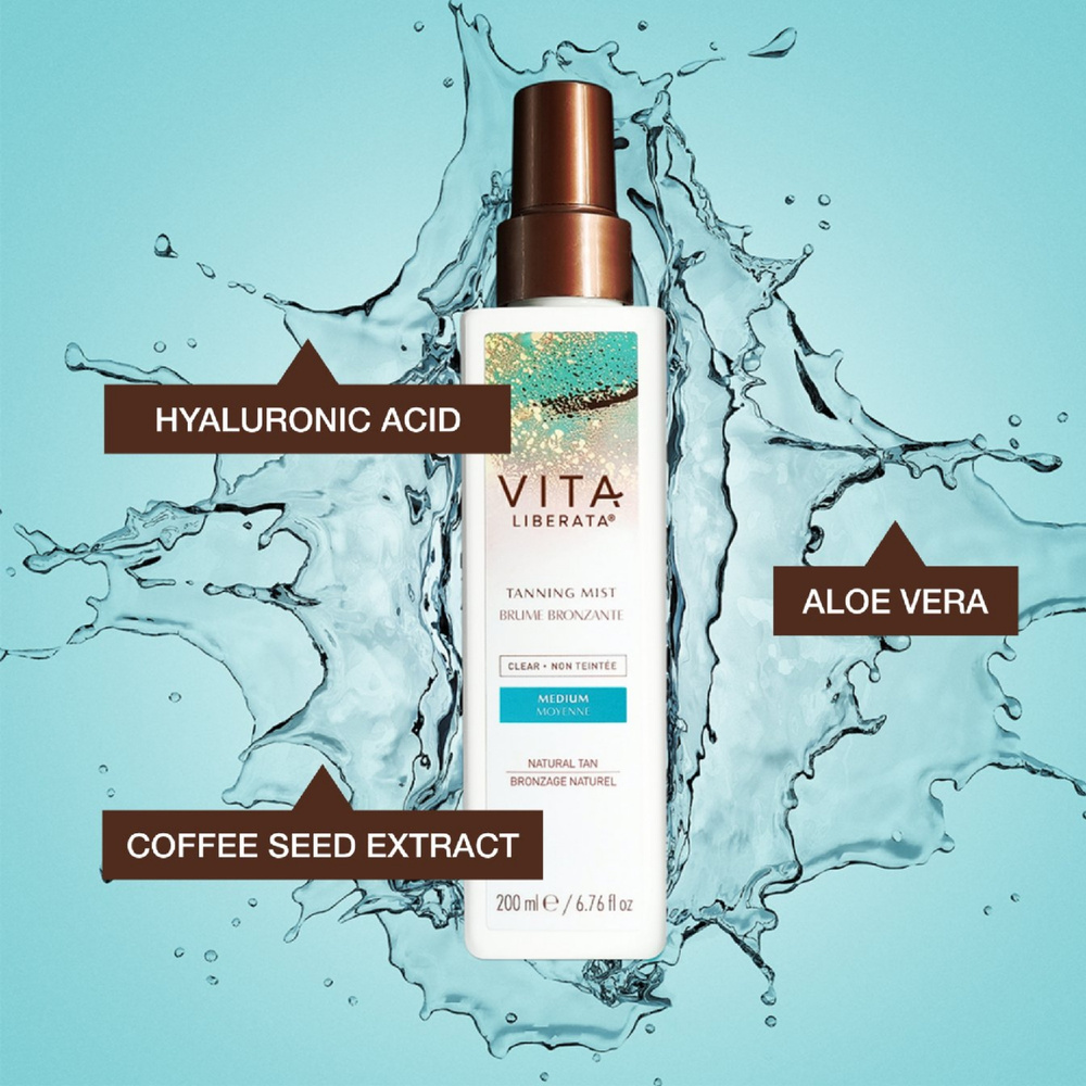 Vita Liberata Vita Liberata Brume Autobronzante Transparente  200ml - Moyenne Auto-bronzage
