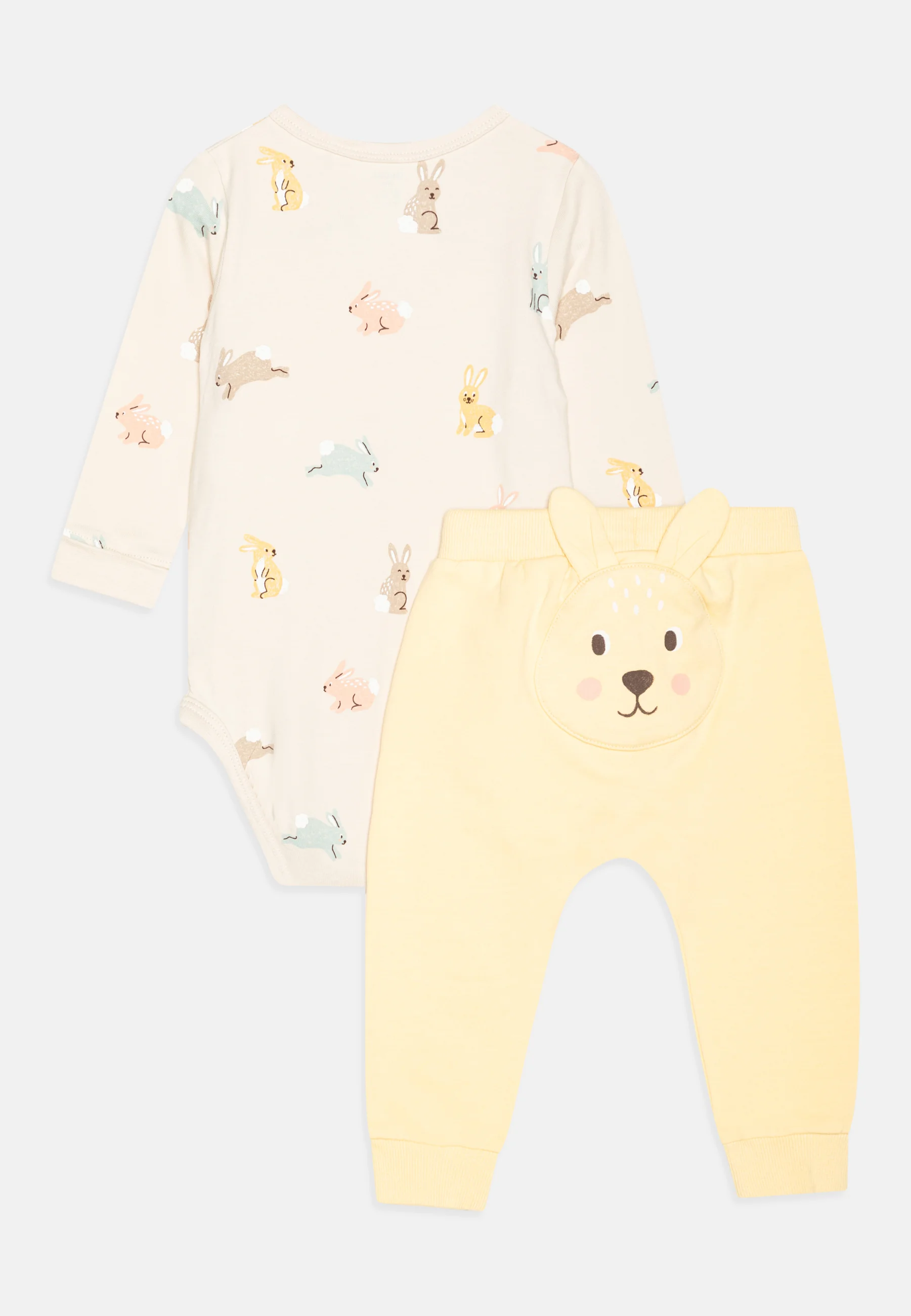 Conjunto unisex con parche envolvente en la espalda de Lindex - Body