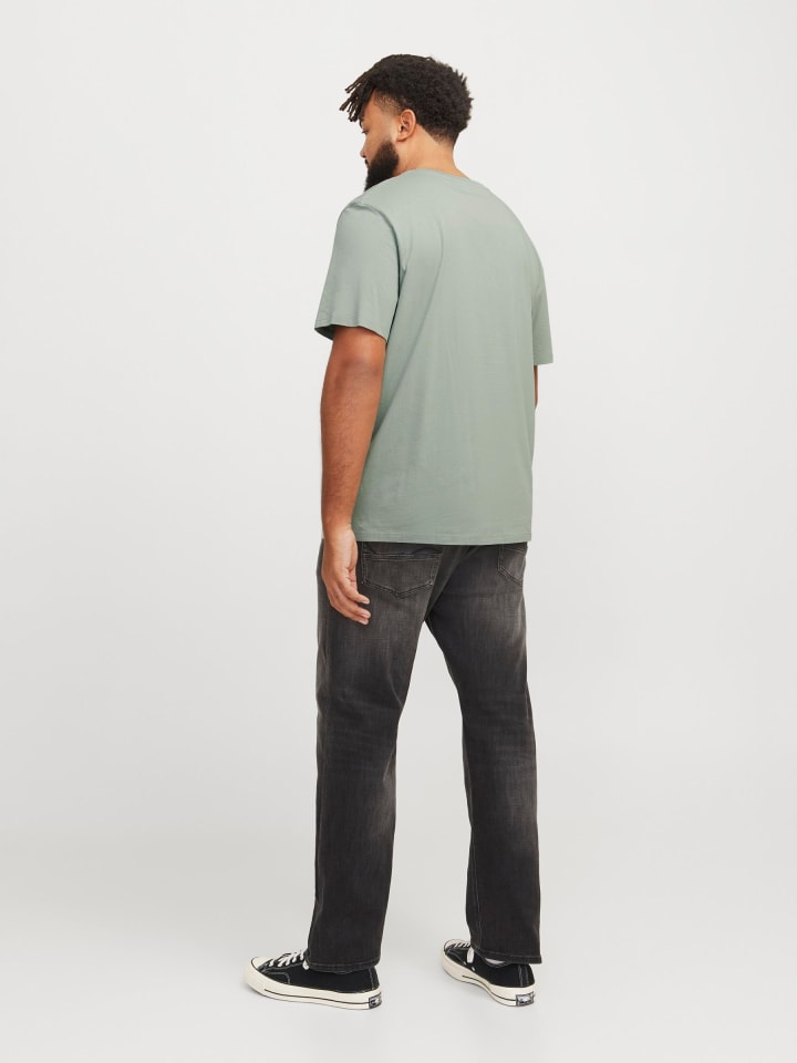 JACK & JONES PLUS T-shirt in Iceberg Green günstig kaufen