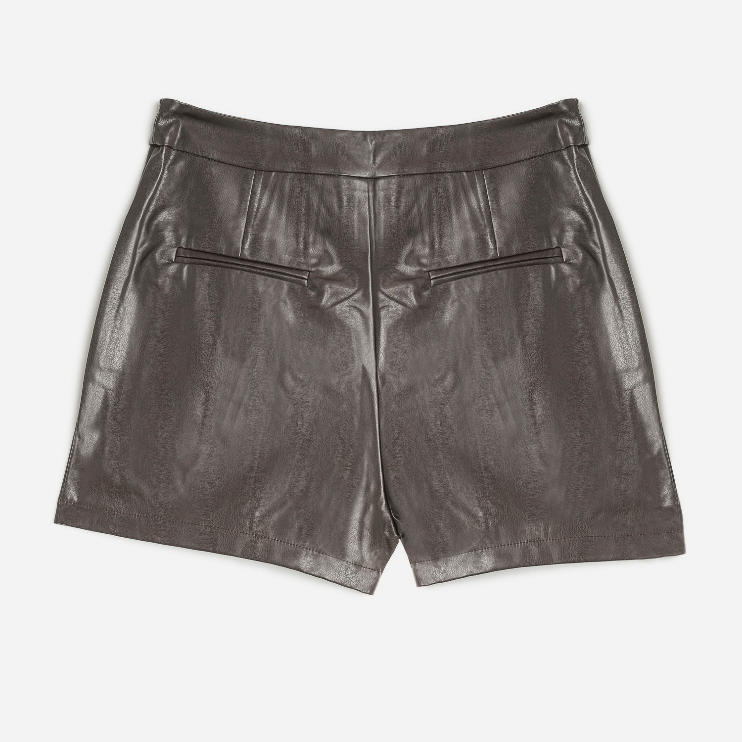 Short TEXTO marron