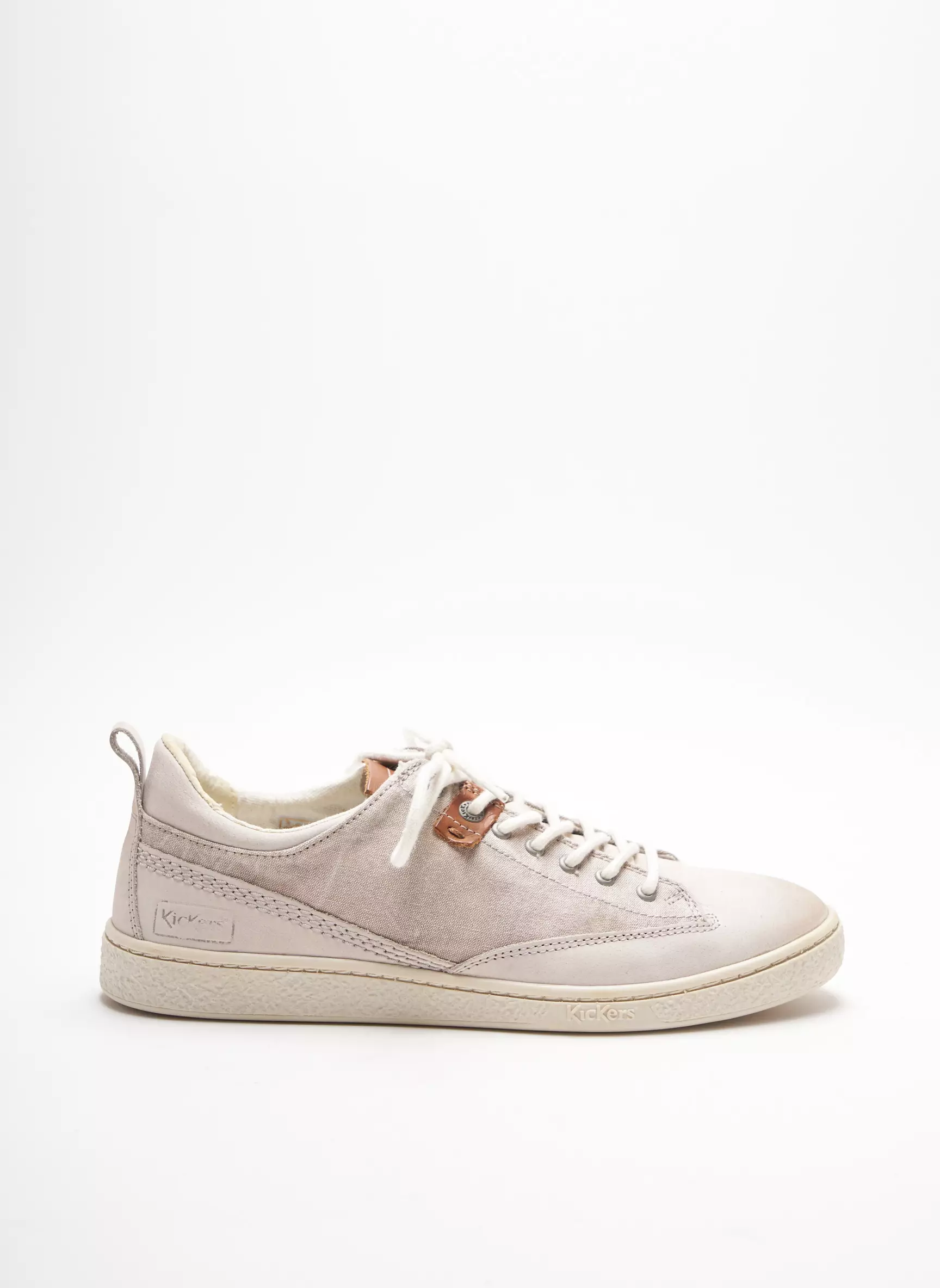 Kickers Baskets Homme couleur gris