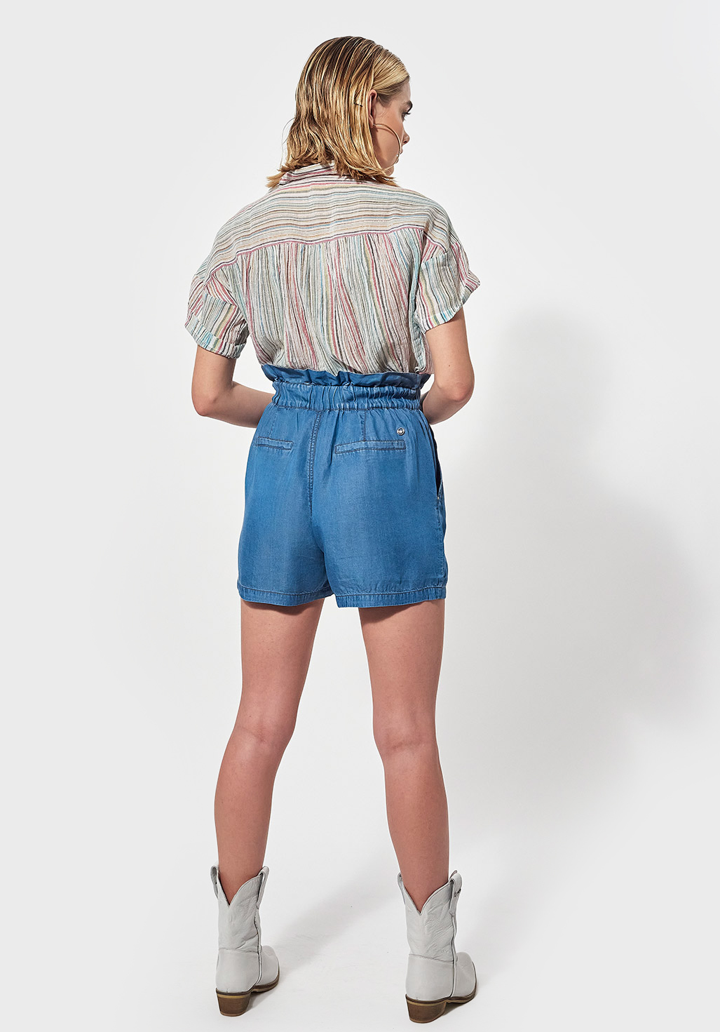 TULIP  Short régular denim Femme