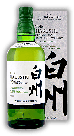Suntory The Hakushu Single Malt Distiller's Reserve Suntory The Hakushu Single Malt Distiller's Reserve  0,7	 Liter - Vol 43%