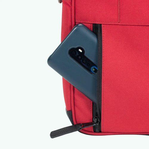 Shanghai Berlin Laptop Bag, Raspberry Red