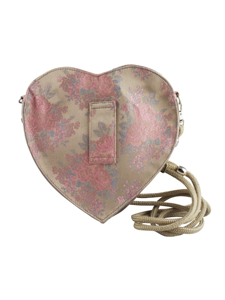 Edelnice Dirndltasche Rosalie in gold, rosa günstig kaufen onesize