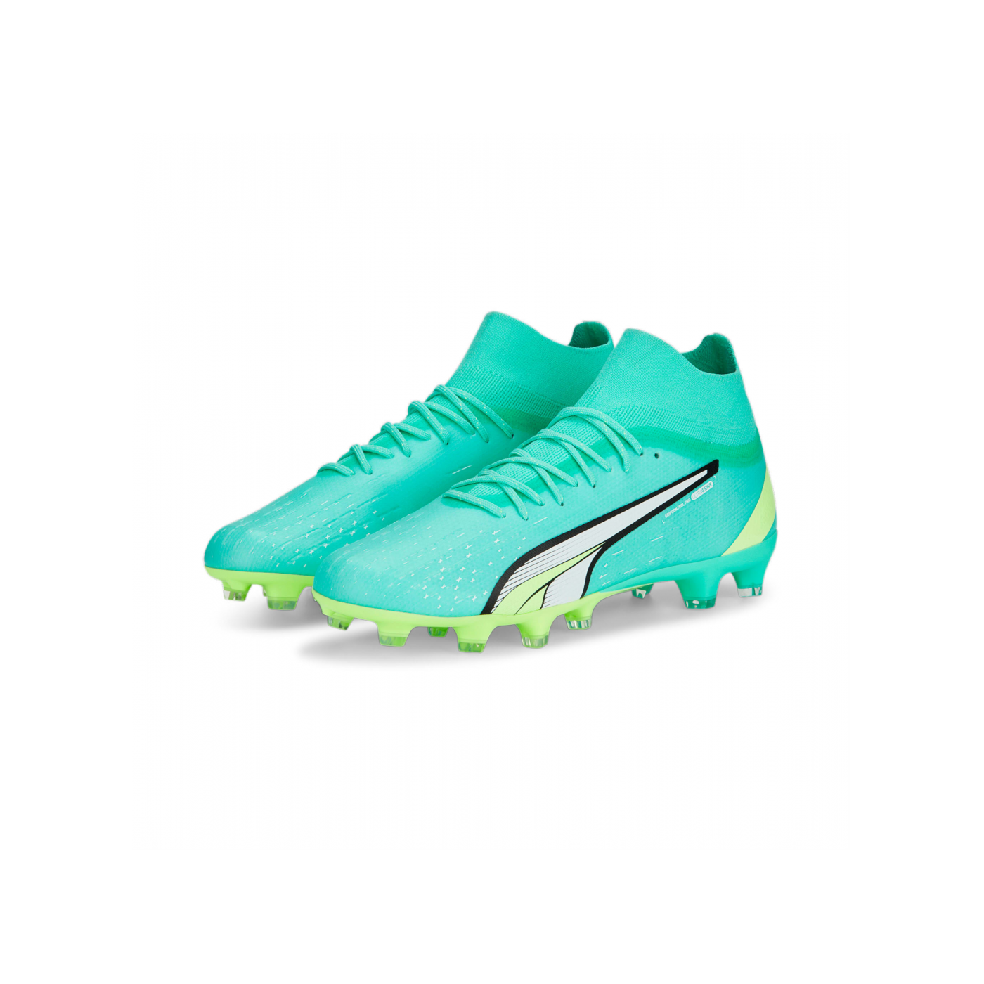 PUMA ULTRA Pro FG/AG Pursuit Türkis Gelb Grün F03