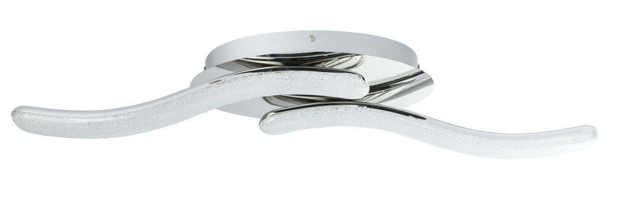 Globo Lighting - NABRO - Deckenleuchte Metall verchromt, LED