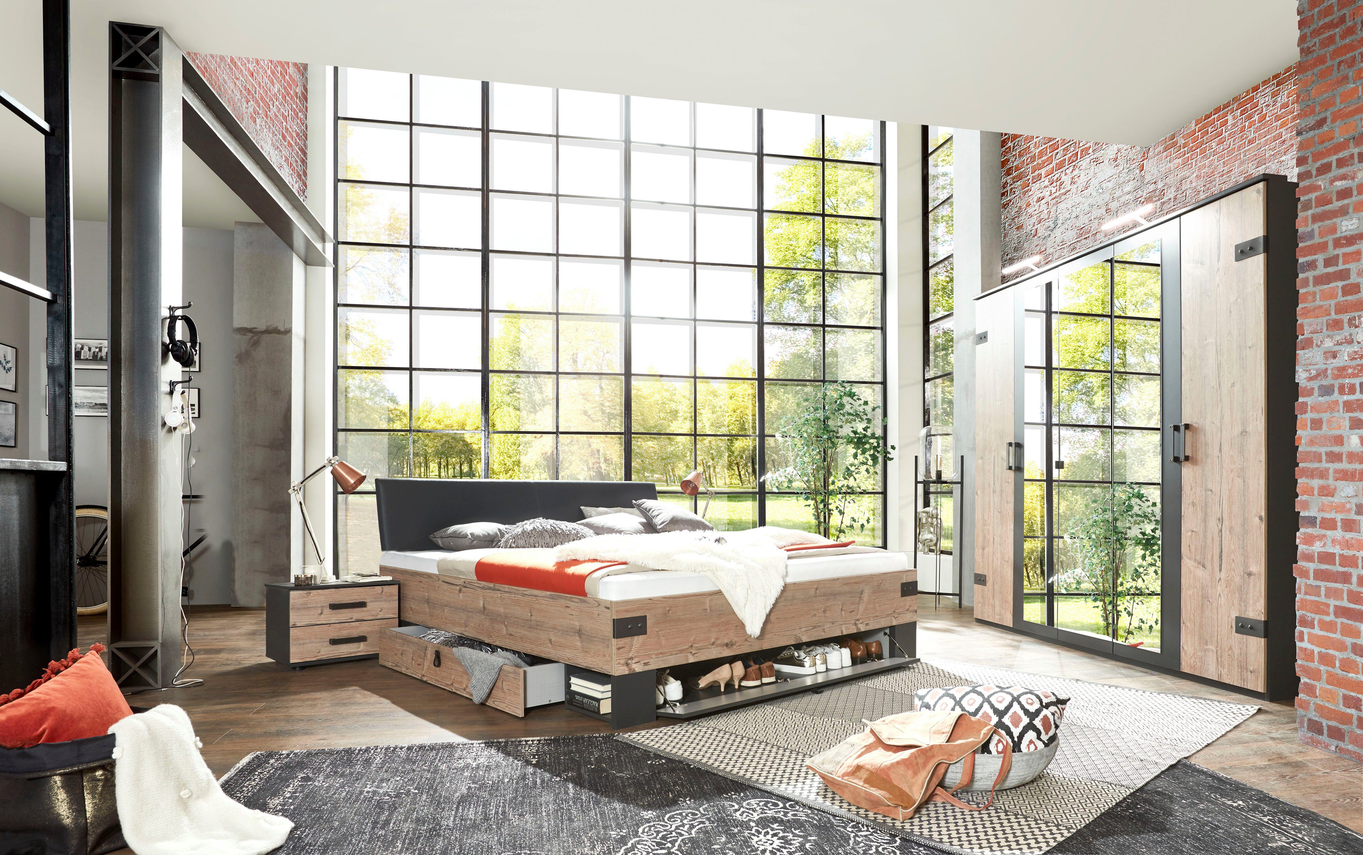 Wimex Schlafzimmer-Set Stockholm, (Set), 6-teilig