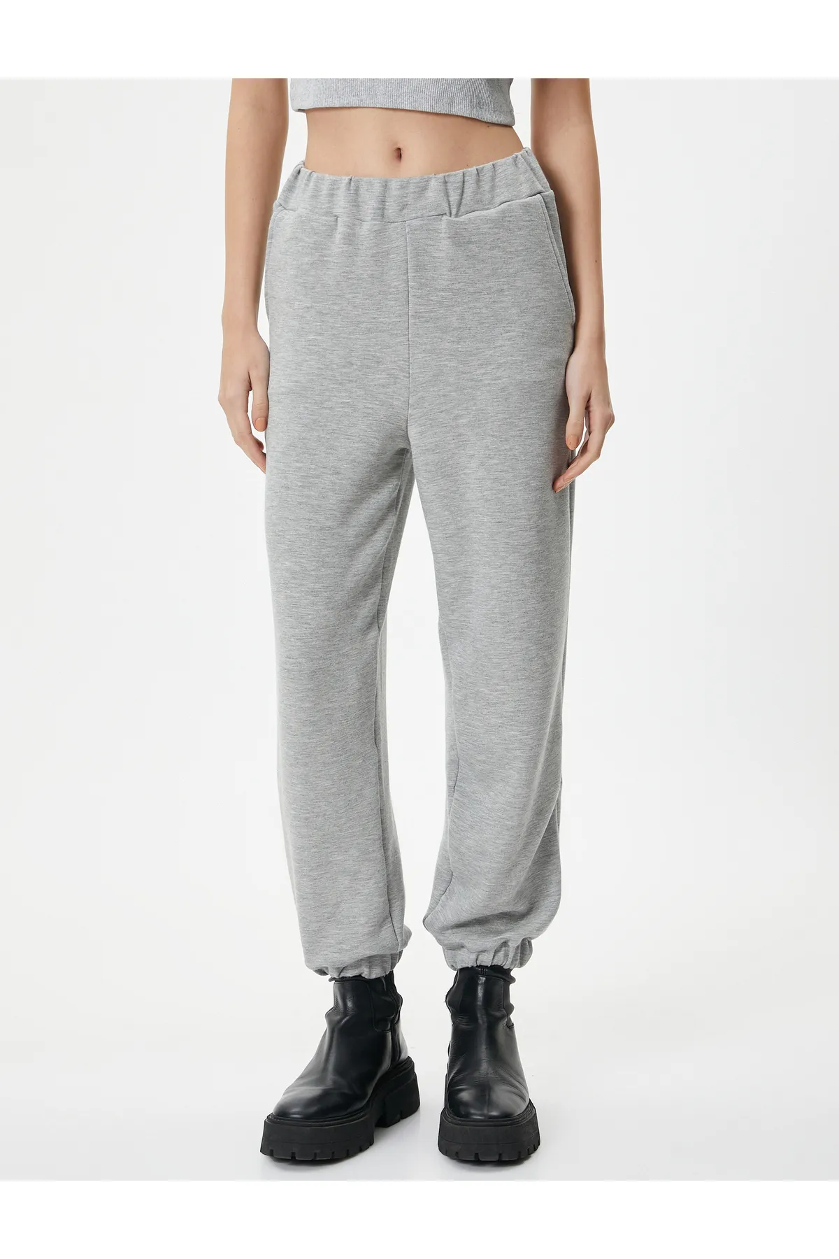 Koton  Jogger-Jogginghose mit elastischem Bund und Taschendetail