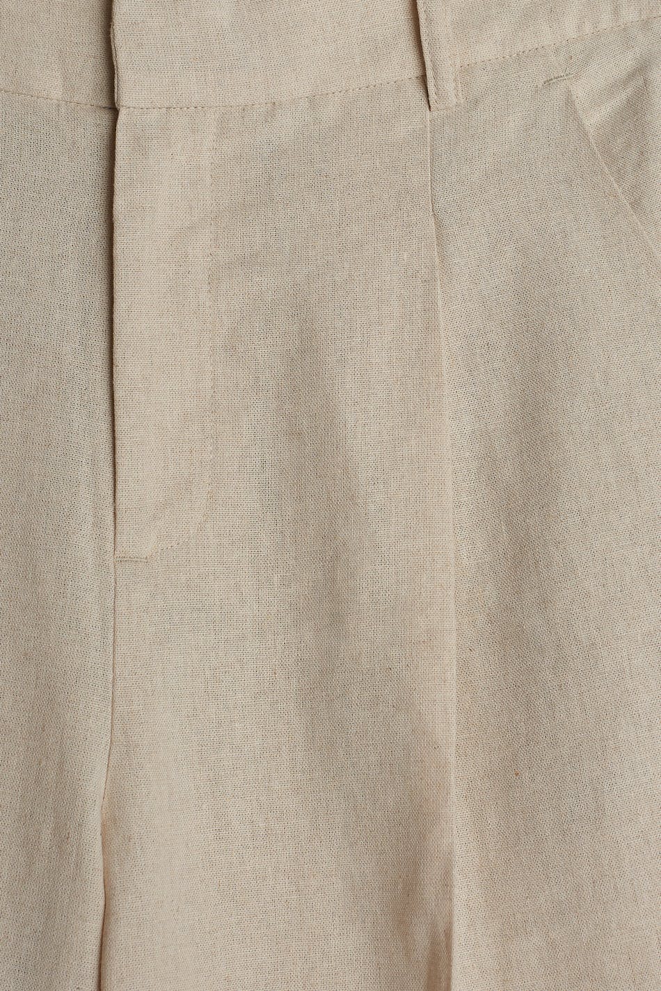 Caroline linen shorts