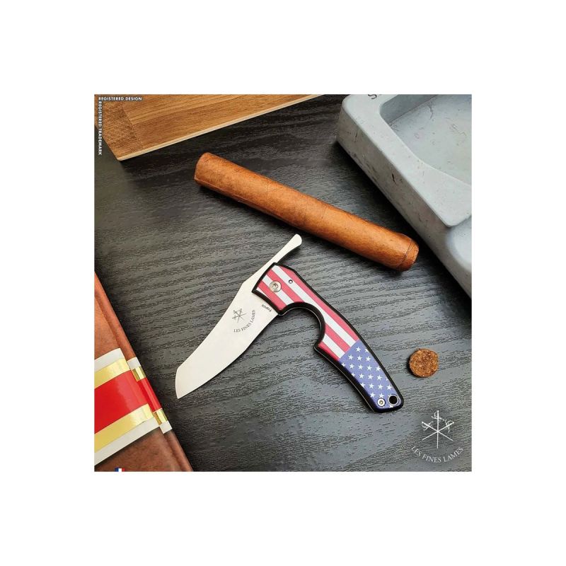 Les Fines Lames Zigarrenschneider Le Petit Flag-Usa Dark