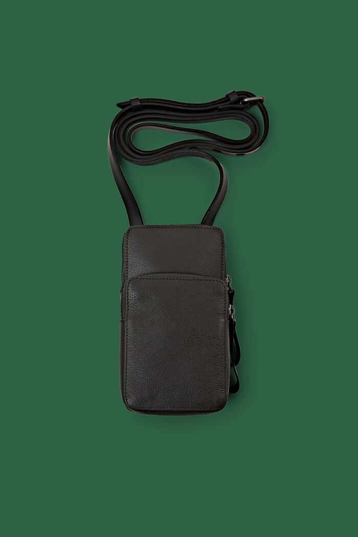 Crossbody-Handytasche aus Leder