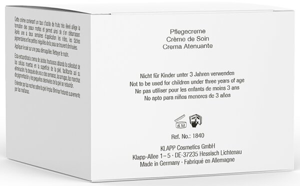 KLAPP Skin Care Science Asa Peel Care Cream Gesichtscreme