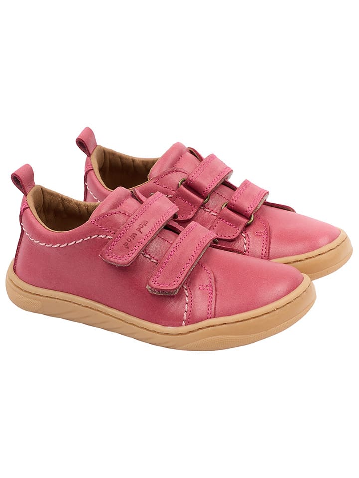 POM POM Leder-Barfußschuhe in Pink günstig kaufen