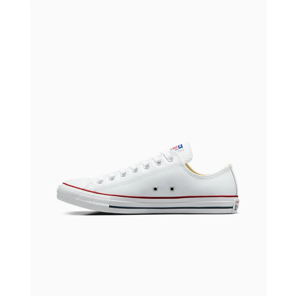 Converse Chuck Taylor All Star Leather Ox 132173C / weiss