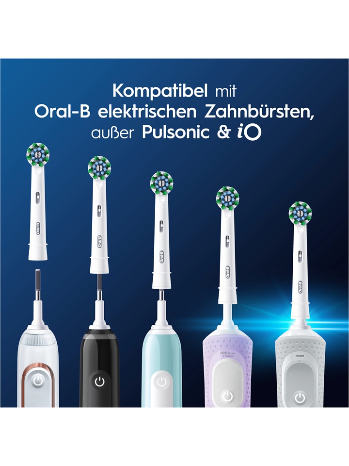 Oral-B 8er-Set: Ersatz-Bürstenköpfe 