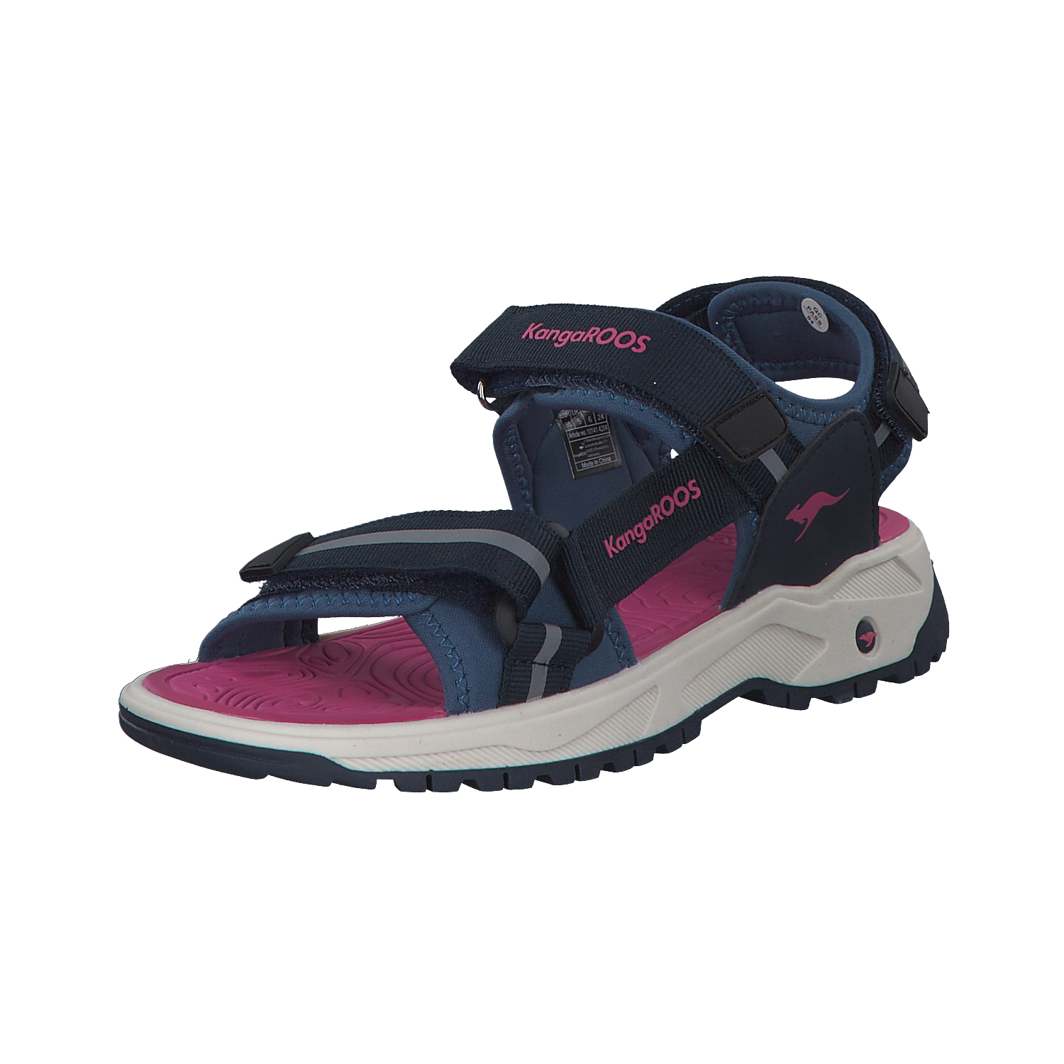 KangaROOS K-AS Elwi 10141, Sandaletten, Kinder, Blau