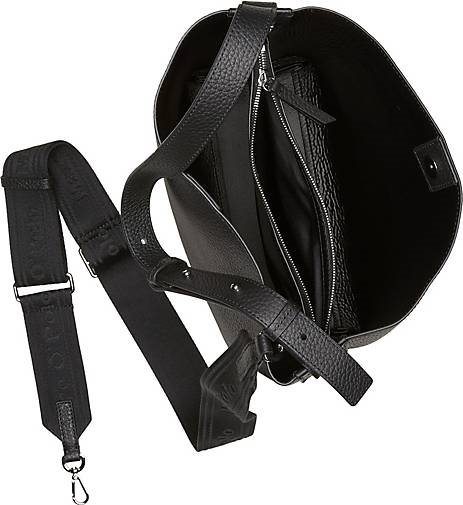 Marc O'Polo Hobo-Bag aus fein genarbtem Rindleder