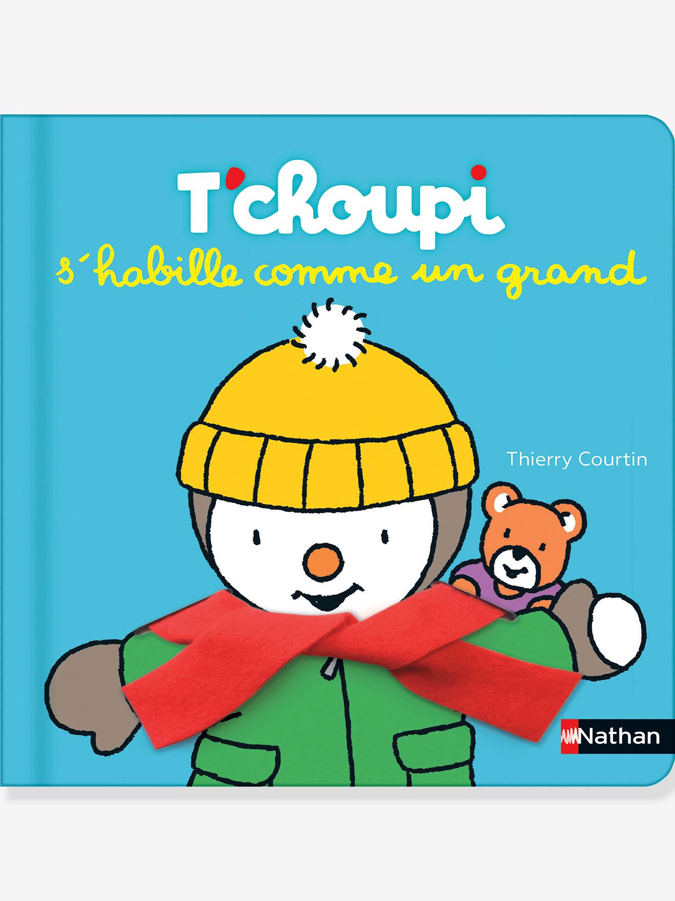 T'choupi s'habille comme un grand NATHAN bleu